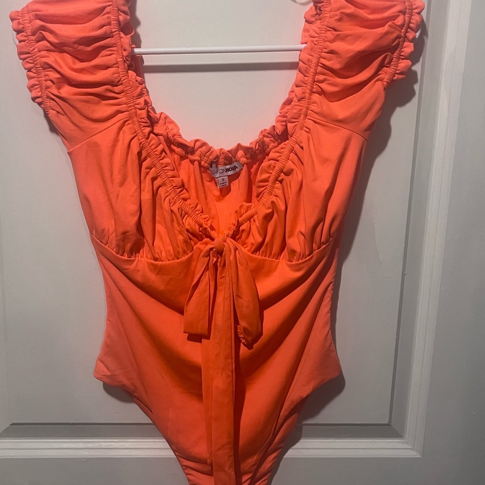 Orange Bodysuit Size S